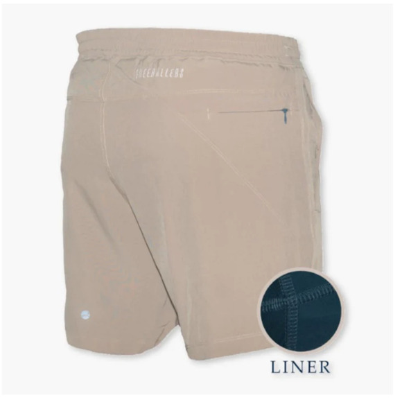 FREEBALLERS by Maripex  Khaki Lined Sport Shorts - Size XL - Picture 1 of 16